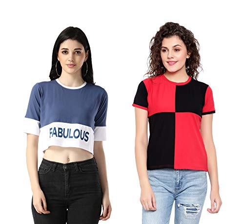Image of DHRUVI TRENDZ Women's Regular Fit TOP