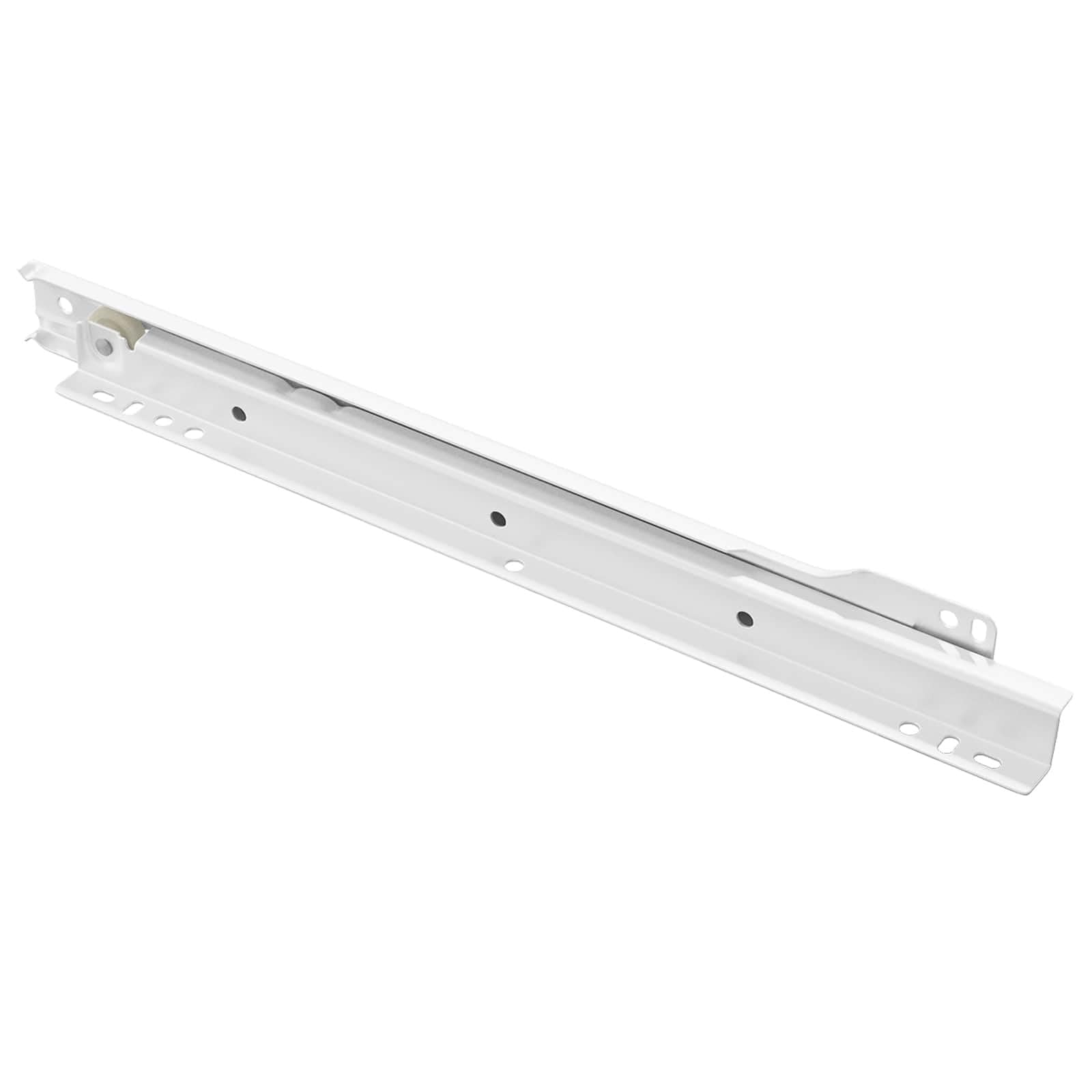 Glissières de tiroir coincés ? Lot de 12 rails acier blanc 300 mm silencieux