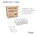 Display Technologies, Fridge-Plus Drink Organizer for Refrigerator Storage - Beverage Bottle Can Dispenser and Soda Rack for Bar Fridge (Pack of 1)