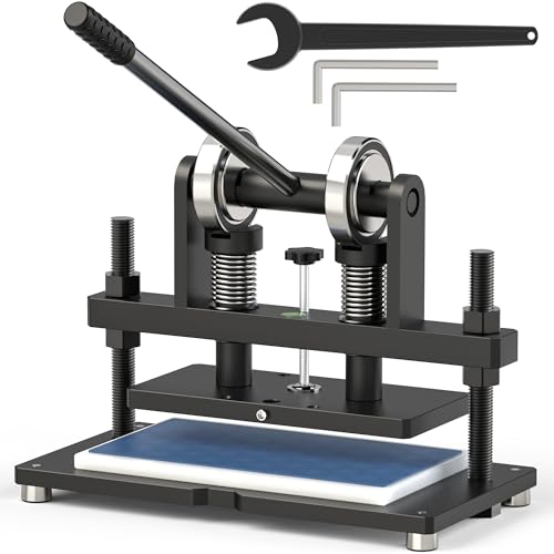 [Updated] Leather Cutting Machine, 260 x 150 mm Adjutable Manual Hand...