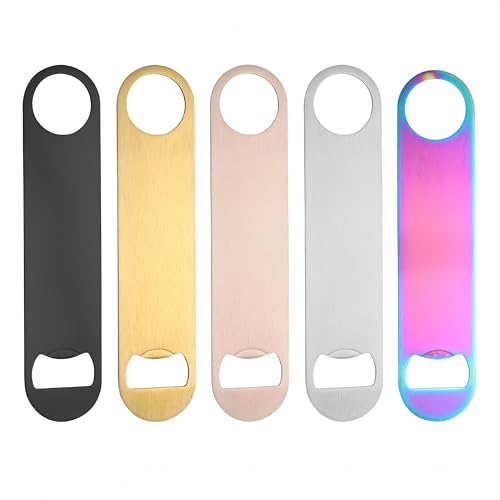 Décapsuleur plat acier inoxydable lot de 4 pour ouvrir sans effort en cuisine et bar - 8