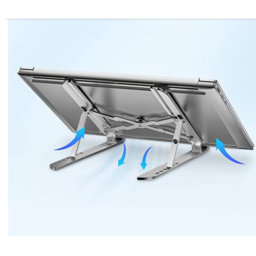 Soporte de aleación de aluminio silver para computadora portátil 6