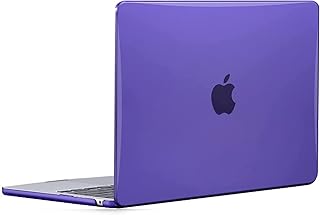 BlueSwan Compatible for MacBook Air M2 Case Model A2681 2023 2022 Release with 13.6" Liquid Retina Display, Protective MacBook Air 13.6 inch Hard Shell Case, Crystal Purple