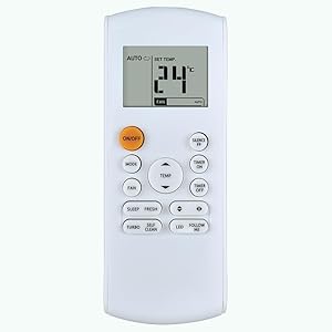 CLVIZCXOM Klimaanlage Ersatz Fernbedienung Kompatibel mit Orbegozo Emeison MundoClima FanWorld Wide Eluxe Samsung AGN Bosch MDV FERROLI RG57A4/BGEF RG57 RG57B/BGE RG57/BGE RG57A/BGE RG57A1/BGE