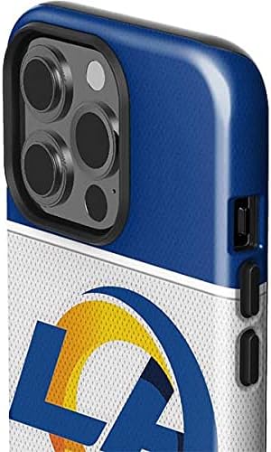 Skinit Impact Phone Case Compatible with iPhone 13 Pro - Officially Licensed NFL Los Angeles Rams Zone Block Design