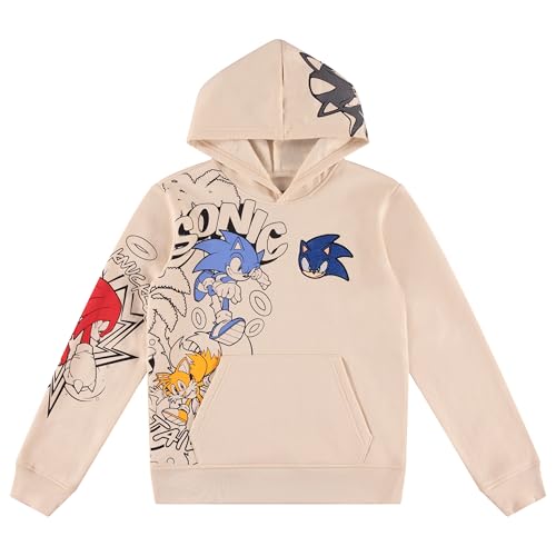 Image of Sonic The Hedgehog Boys Graphic Hoodie and Jogger Pants 2-Piece Outfit Set- Sizes 4-20