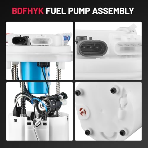 Image of BDFHYK Electric Fuel Pump Module Assembly Compatible with Chevrolet HHR 2006-2008 2.4L l4, 2007-2008 2.2L l4, 2006 2.2L l4 Replace E3715M