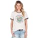 Volcom Juniors Lake Daze Short Sleeve Ringer Graphic Tee