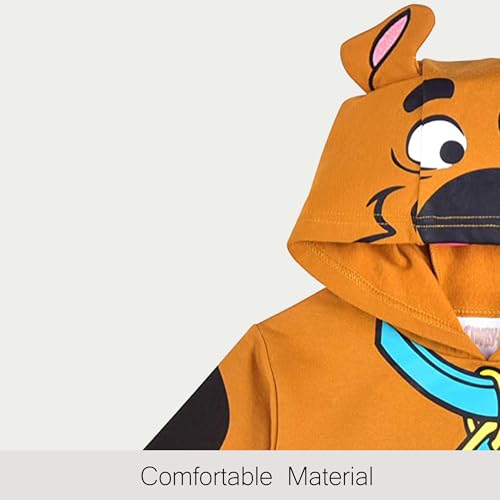 WARNER BROS Scooby Doo Boys Pullover Hoodie for Toddlers2