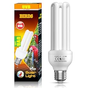 Lampada Per Gabbia Uccelli Hari Vision - Regolabile, 40W Max, Con Attacco In Ceramica