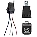 Zoyseay 2-Pack 12V 40A Starter Relay Switch with Harness, 4-Pin JD2912-1H-12VDC Auto Relay, Heavy-Duty SPST Design with Tinned Copper Pigtail Wires for Automotive, Marine & Truck