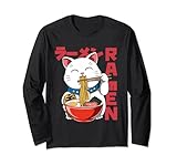 Photo Gallery ramen carino maneki neko - otaku anime manga maglia a manica Photo Gallery ramen carino maneki neko - otaku anime manga maglia a manica