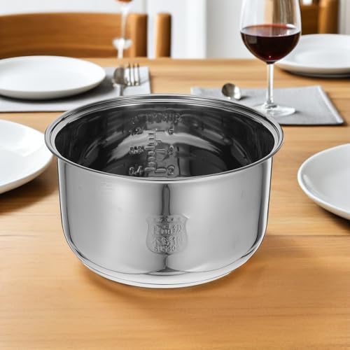 Insert en acier inoxydable pour cuiseur à riz 3 L avec conception de chauffage durable - 7