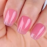 Imtiti Sheer Pink Gel Nail Polish, 15ML Jelly Pink Translucent Color UV/LED Soak Off Gel Polish for...