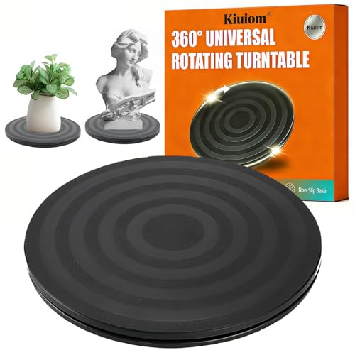 Drehbar Plattform,360 Grad Drehplattform,Drehscheibe Drehbarer Universal,Drehplatte mit Stahlkugellagern Drehplatte Mehrzweck für Laptops Monitor TV Lautsprecher Handwerk Pflanzen Küche (1PC 20cm)