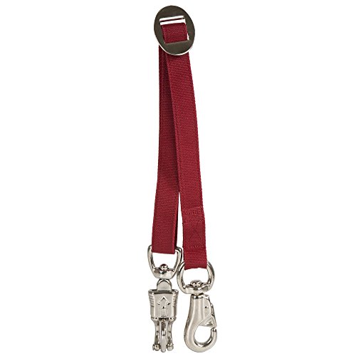 Intrepid International Adjustable Horse Trailer Tie w/Panic Snap, Nylon, Essential Horse Trailering Accessories, Secure Horse Ties, Cross Ties, Attaches to Halter, Adjusts 20