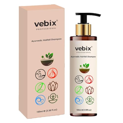 V.ebix Ayurvedic Anti-Hairfall Shampoo 100ml