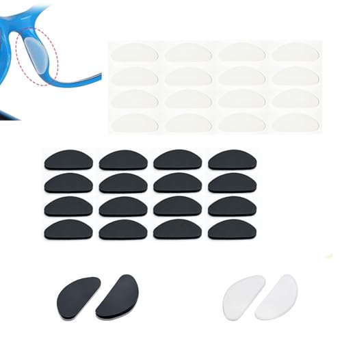 iCovalescent 20 Paires Coussinet Lunettes Nez Auto-Adhésives