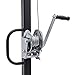Kill Shot Truck Hitch Mounted Deer Hoist 500 lb Capacity with 360 Degree Swivel & Gambrel for Cleaning, Skinning, Loading Game