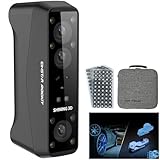 Einstar Rockit Handheld Wireless 3D Scanner with Scanning Software, Portable 38 Laser Lines & IR Structured Light, MarkerFree Tracking for Automotive, Reverse Engineering, 3D Printing