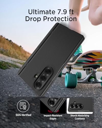 Coque Samsung Z Fold 7 antichoc ultra-fine 360 avec cache charnière - 5