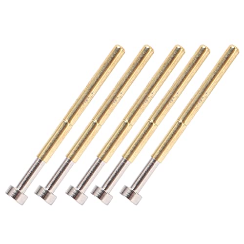Pasador pogo de latón de 2,36 mm, conector de resorte de 34 mm para pruebas de PCB electrónicas 4