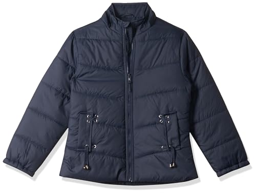 Image of Amazon Brand - Symbol Girls Girls Quilted Winter Jacket with Detachable Hood | Age 2-12 Years