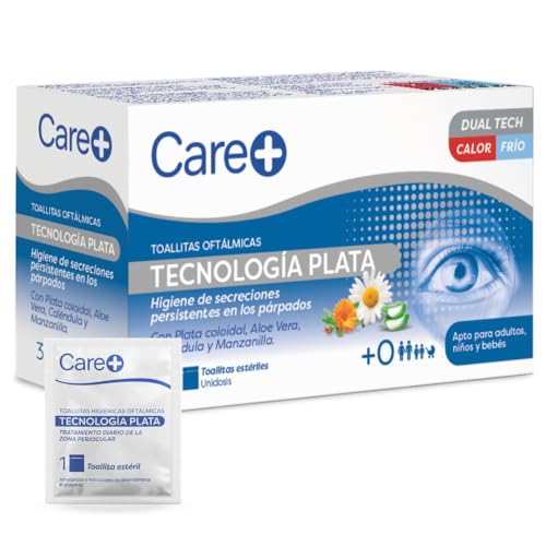 Alivia la blefaritis y las irritaciones con nuestras toallitas oftálmicas. La tecnología plata protege la flora bacteriana y la fórmula con Aloe Vera calma y repara la piel sensible. Higiene profunda y suave para ojos y párpados, seguras para toda la familia.