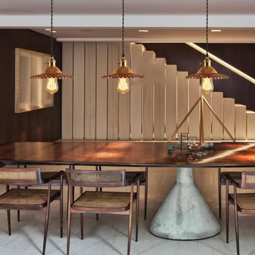 Éclairage suspendu décoratif au design rétro V-shape pour entrée