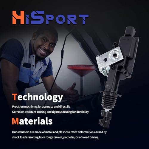 Image of HiSport 4C2Z16218A42CA Door Latch Lock Actuator - Compatible with Ford E-350 Super Duty E-450 Super Duty E-250 Freestar E-150 Club Wagon E-350 Club Wagon E-550 Super Duty Mercury Monterey 2003-2019