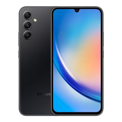 Smartphone Samsung Galaxy A34 256GB Dual Chip 5G Tela 6.6" Câmera Tripla 48MP+8MP+5MP Preto