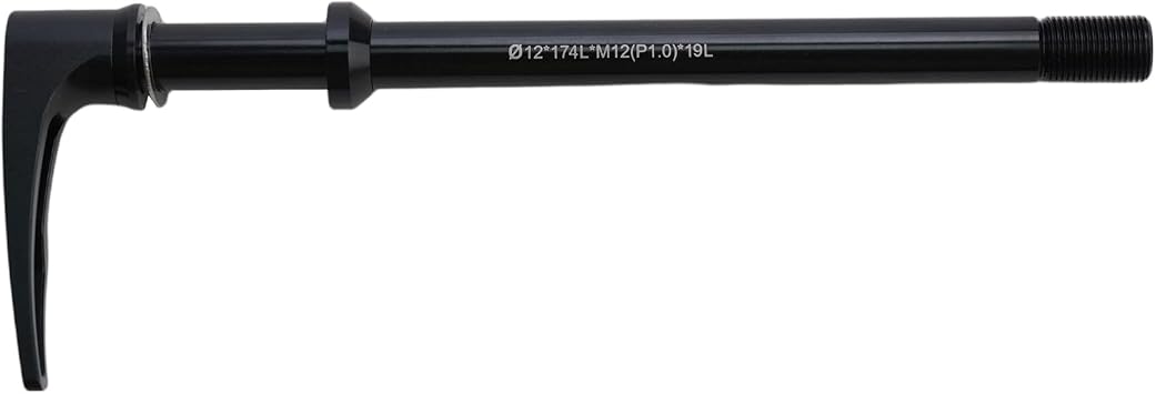 Bike Fork Thru Axle,Thru Axle Lever Bike Bicycle Thru Axle Lever 100/142/148x12mm For Bicycle And Mountain Bike,Black Aluminum Alloy142X12mm