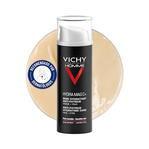 Vichy Homme Hydra Mag C, Trattamento Idratante Viso e...