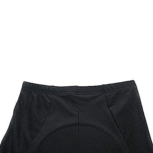 Calça de ciclismo masculina 9D Cueca acolchoada Cueca respirável e confortável(4XL)