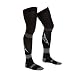 AXO MX Long Socks with 'A' Logo, (Black, Large)