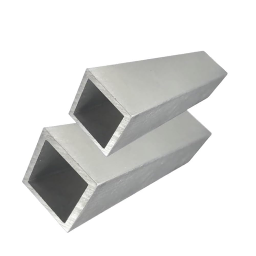 Aluminium-Rechteckrohr, Vierkantrohr aus Aluminiumlegierung, 495 mm Länge, verschiedene Größen for die Inneneinrichtung(60x60x3mm)