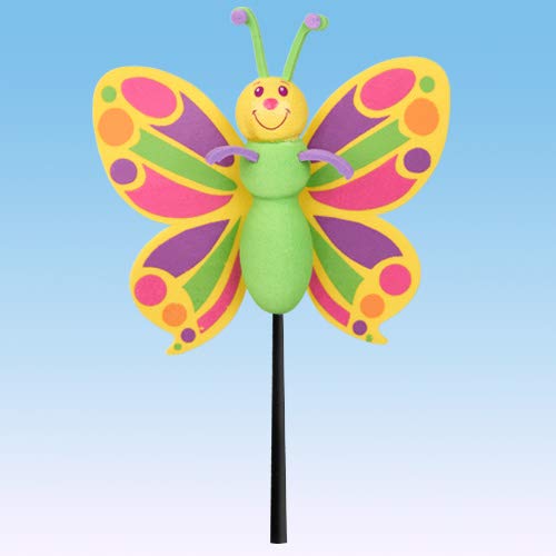 Tenna Tops Cute Butterfly Car Antenna Topper Auto Accessory Decor