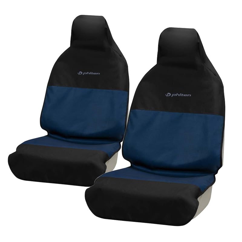 Amazon | ファイテン シートカバー 防水 汎用 車用 フロント席 2席分 