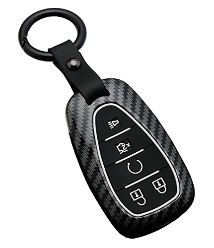 Coque clé Chevrolet antichoc ABS carbone avec accès sans fil