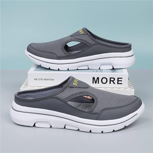 Men's Comfort Breathable Support Sports Sandals, Outdoor Casual Non Slip Orthopedic Sneakers Walking Slip on Shoes4