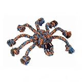 Mammoth's SnakeBiter Spider 11-inch Rope Toy, Medium (Assorted Colors)