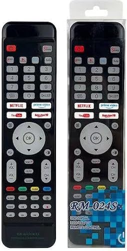 Spark Logic Universal Remote Control RM-024S for LCD/LED Smart TVs