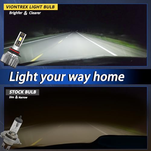Image of Driving Light Bulbs Set Fit for Toyota Sienna 2011-2020, High Beam Low Beam Fog Light Bulb Combo Replacement, Direct Installation, High Power 6500K White Light, IP68 Pack of 6