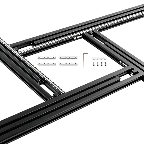 4 pièces Gabarit de fraisage réglable 800 x 800 mm, Guide de fraisage et gabarit pour défonceuse, aide de fraisage en bois pour rainures carrées et rectangulaires