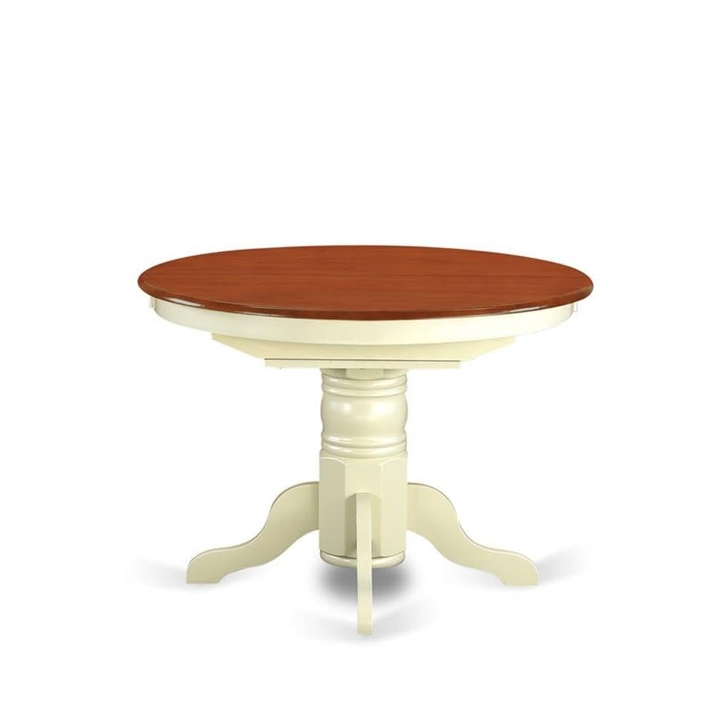 East West Furniture ANT-BLK-TP Herosa Esa De Coedor Con Superficie