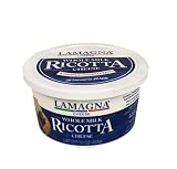 Generic Whole Milk Ricotta Cheese Lamagna 15 oz (Pack of 2)