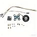 2804 Brushless Outrunner Hollow Shaft DC Motor Kit with AS5600 Magnetic Encoder & SimpleFOCmini Driver Board for Gimbal Drones and Drones