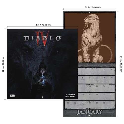 2026 Diablo 4 Wall Calendar - Thumbnail 7