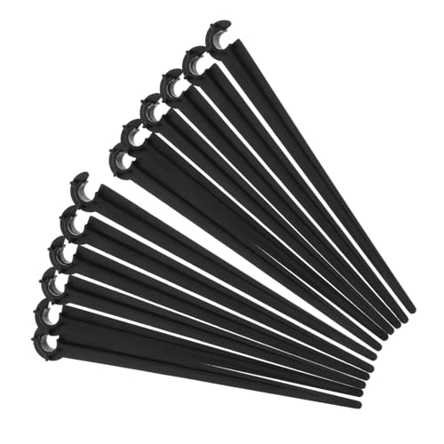 TOBBOMEY 50個 灌漑固定支架 製 耐久性抜群 地面杭プ 点滴灌漑用 支柱サポート 園芸 農地 温室対応 安定設置で効果的な散水システム補助