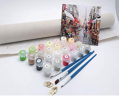 Northern Tree Malen nach Zahlen Painting by Numbers Kit DIY ölgemälde Kit für Erwachsene, Kinder, Anfänger Painting Set… – Bild 3
